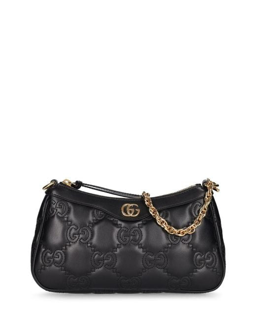 Sac à bandoulière En Matelassé Noir GG Pour femme – image 7