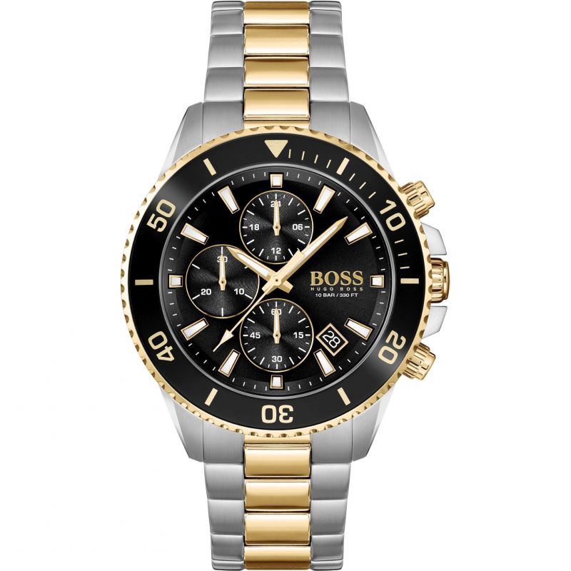 Hugo Boss ADMIRAL – 1513908 Bracelet Acier Argent – Montre Homme – image 1