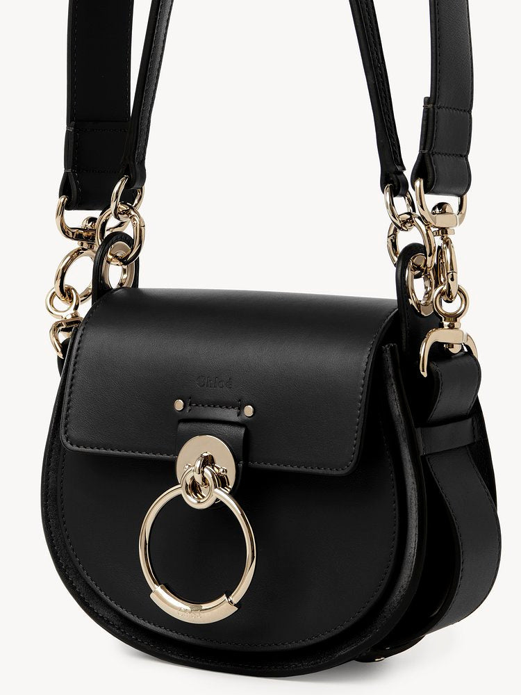 Petit Sac Tess En Cuir Lisse Et Cuir Velours – image 6