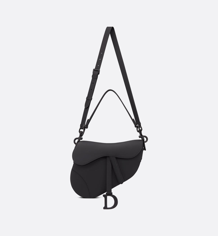 Sacoche Dior de selle avec sangle noir – image 5