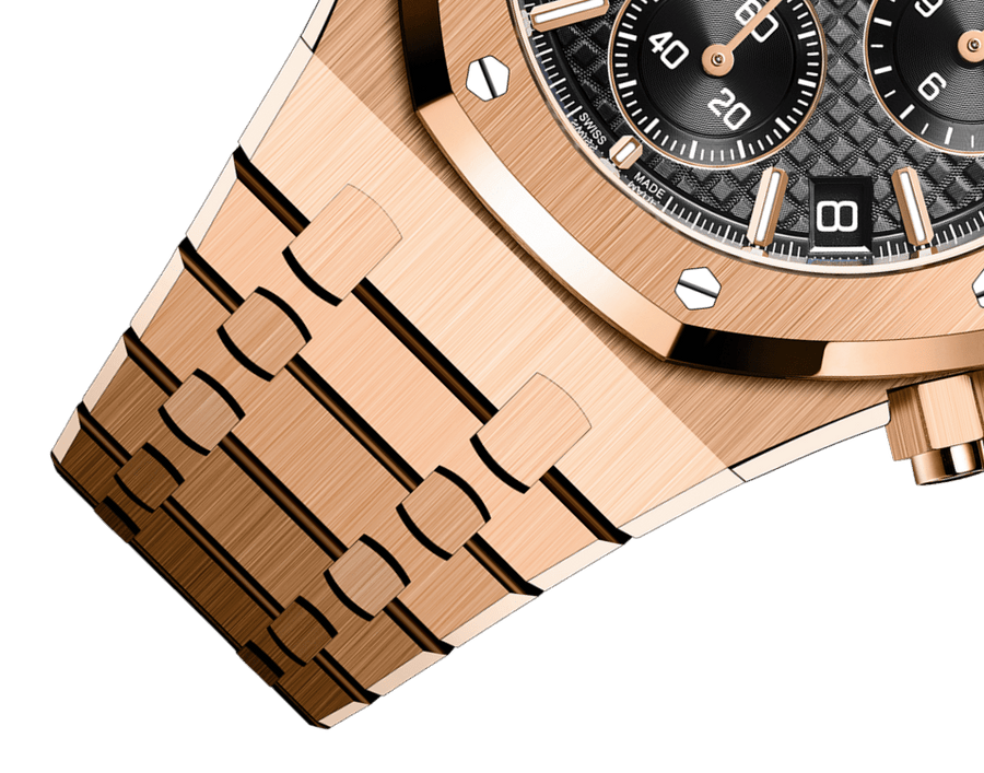 Royal Oak Chronographe-Rose/Noir – Montre Homme – image 4