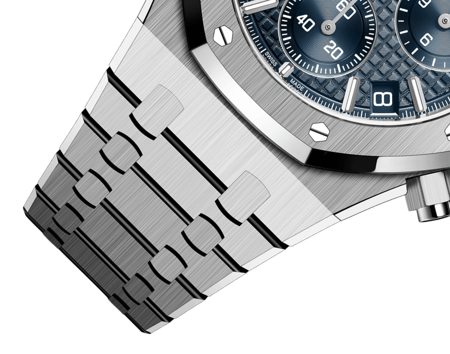 Royal Oak Chronographe-Gris/Bleu – Montre Homme – image 4