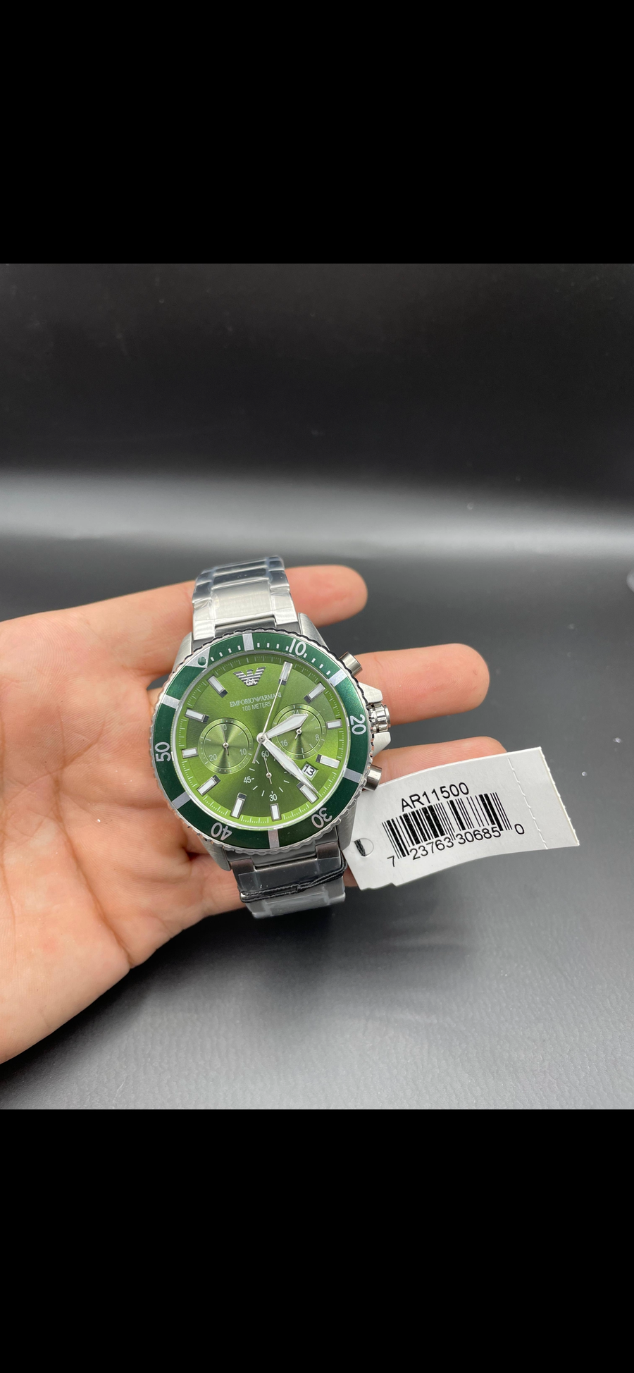 Emporio Armani en argent AR11500 – Montre Homme – image 2