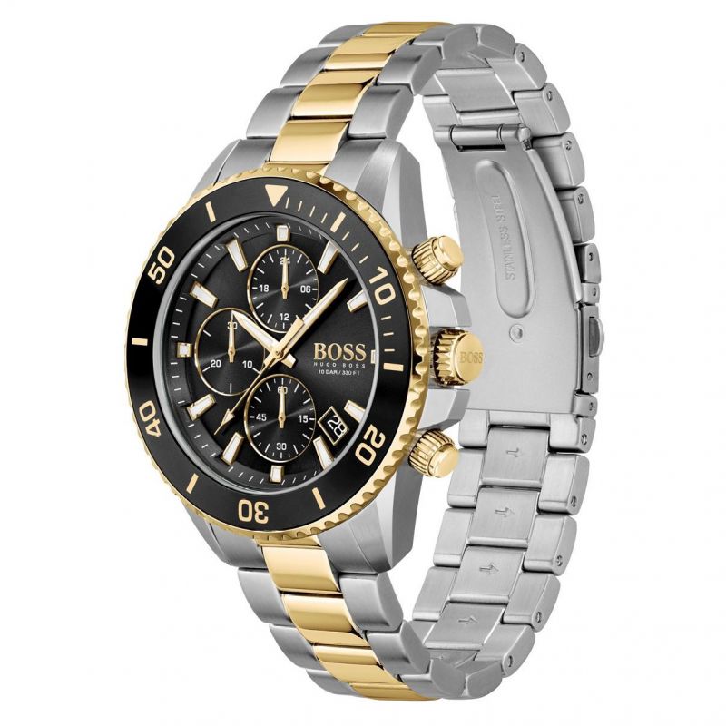 Hugo Boss ADMIRAL – 1513908 Bracelet Acier Argent – Montre Homme – image 2