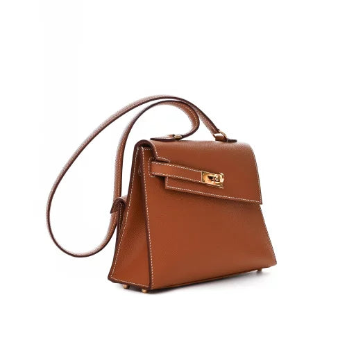 Mini sac Hermes Epsom Camel – image 5