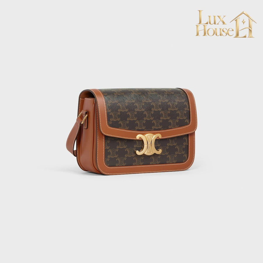 Sac Triomphe Classique Toile Triomphe Et Veau – image 2