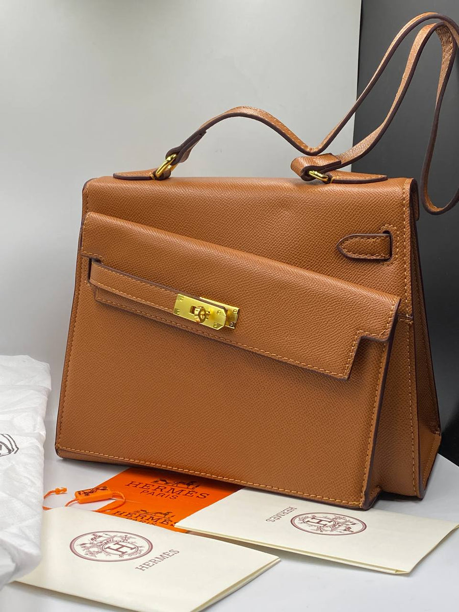 Mini sac Hermes Epsom Camel – image 9