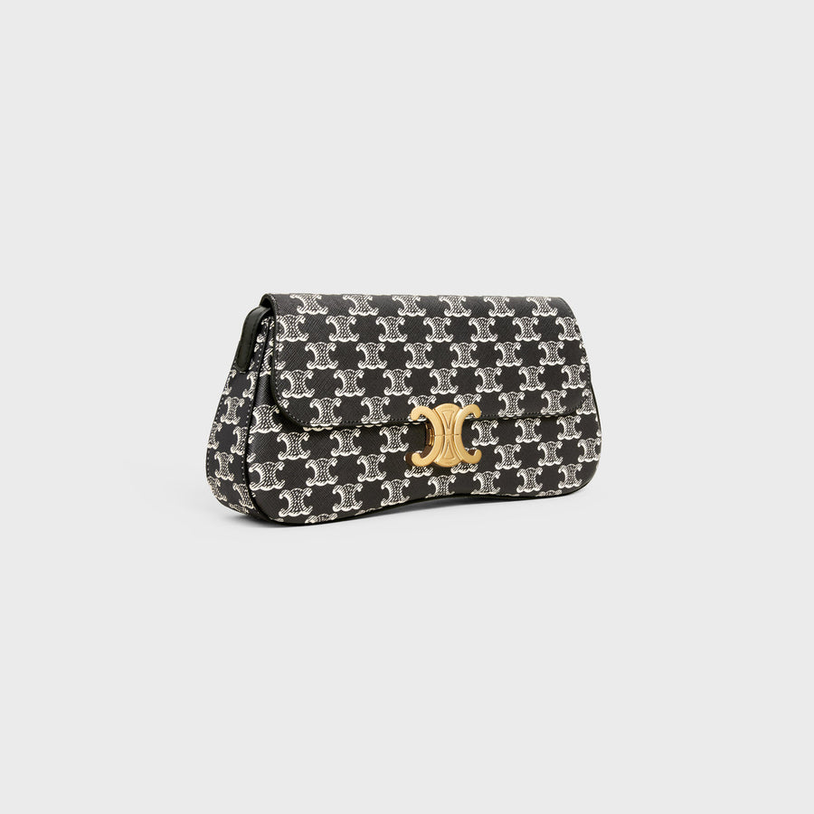 Sac Celine Lola Moyen Modele Toile Triomphe Two-Tone – image 3