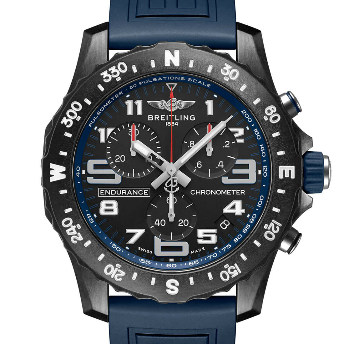 Endurance Pro Noir Bleu – Montre Homme – image 3