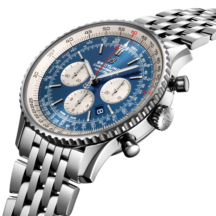 Navitimer B01 Chronograph-Gris/Bleu – Montre Homme – image 2