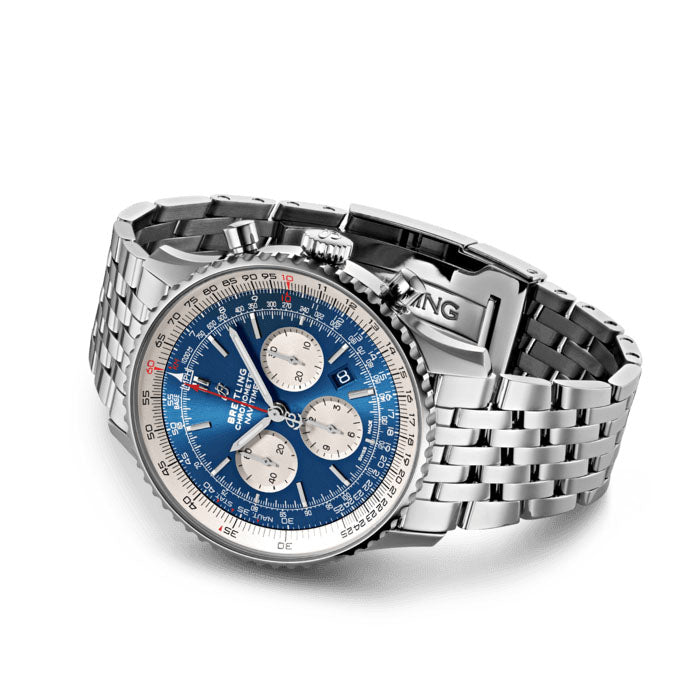 Navitimer B01 Chronograph-Gris/Bleu – Montre Homme – image 3