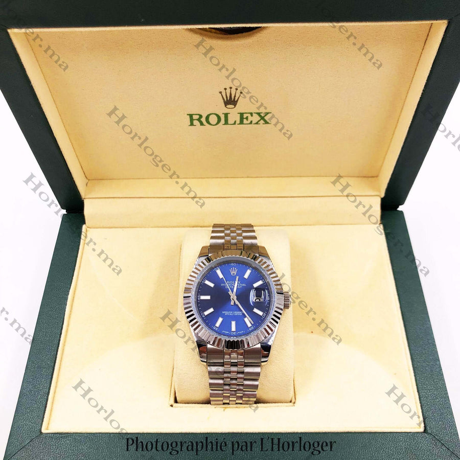Rolex Datejust Petrol Blue – Montre Unisexe – image 3