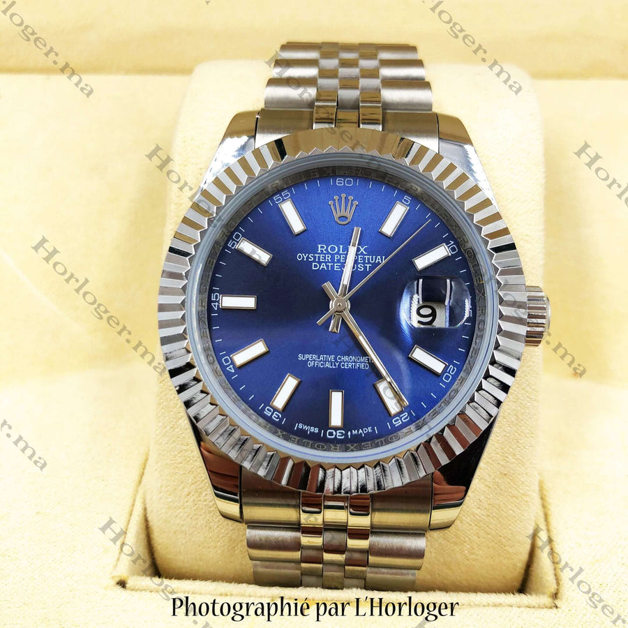 Rolex Datejust Petrol Blue – Montre Unisexe – image 2