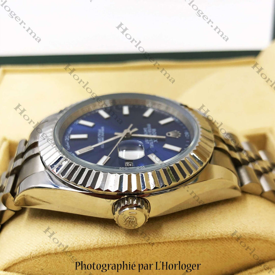 Rolex Datejust Petrol Blue – Montre Unisexe – image 5
