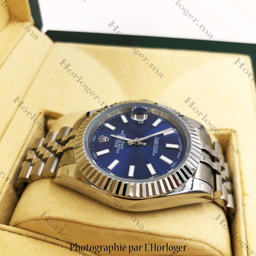Rolex Datejust Petrol Blue – Montre Unisexe – image 4