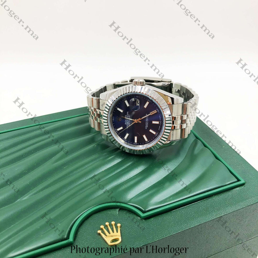 Rolex Datejust Petrol Blue – Montre Unisexe – image 6