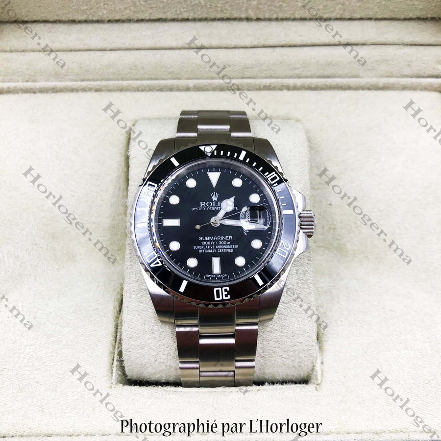 Rolex Submariner Silver Black – Montre Homme – image 3