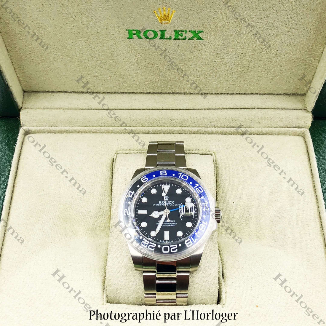 Rolex GMT-MASTER II BATMAN – Montre Homme – image 2