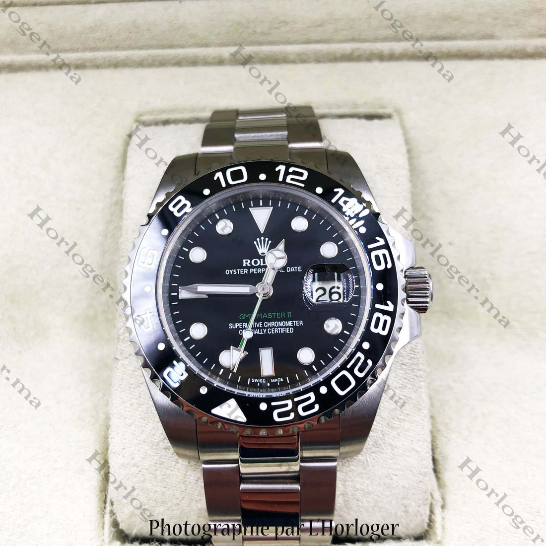 Rolex GMT-MASTER II Black – Montre Homme – image 3