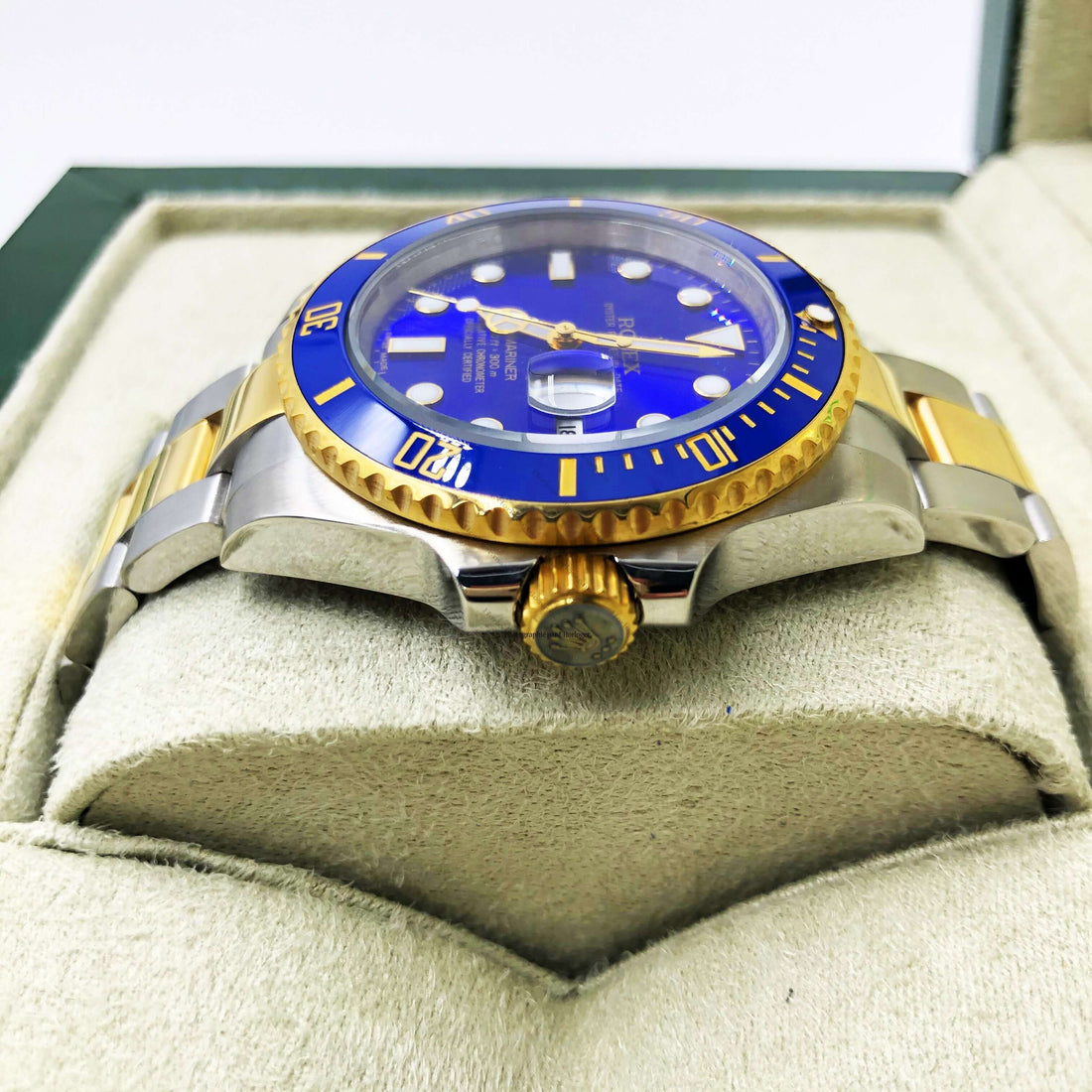 Rolex Submariner Golden silver Blue – Montre Homme – image 3