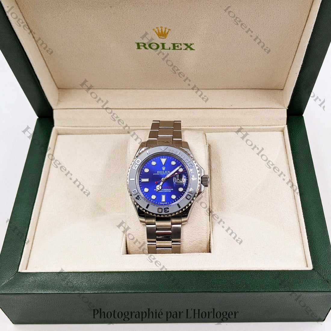 Rolex Yacht-master Bleu Vif – Montre Homme – image 2