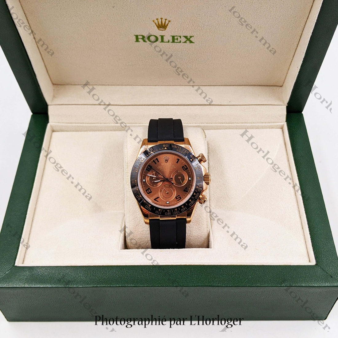 Rolex Daytona Cosmographe Chocolat – Montre Homme – image 2