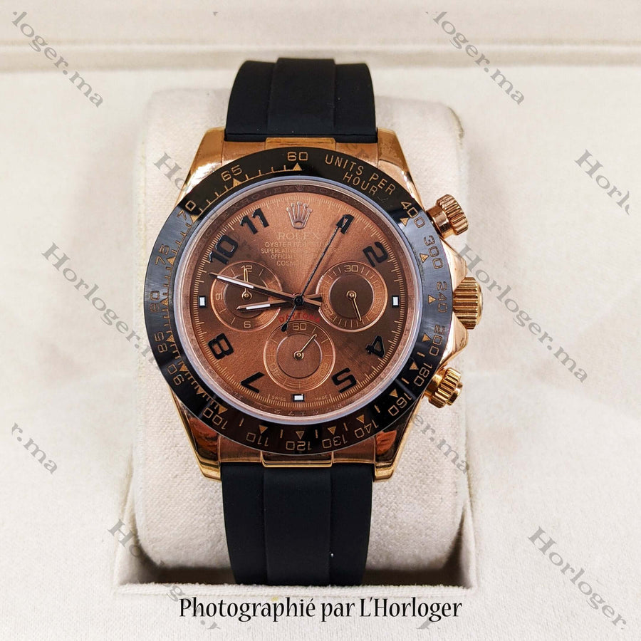 Rolex Daytona Cosmographe Chocolat – Montre Homme – image 3