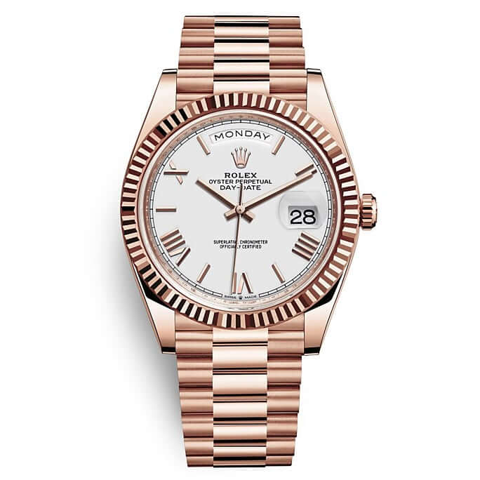 RX Day-Date Romain Or Rose – Montre Homme – image 1