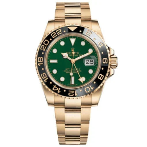 RX Gmt‑Master Ii Vert/Or Jaune – Montre Homme – image 1