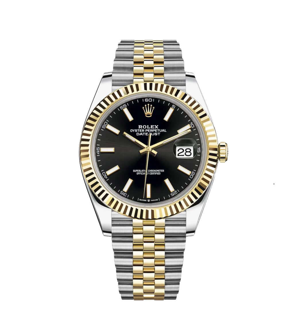 RX Datejust 126333-0014 Fond Noir Jubilée 41 mm – Montre Homme – image 1