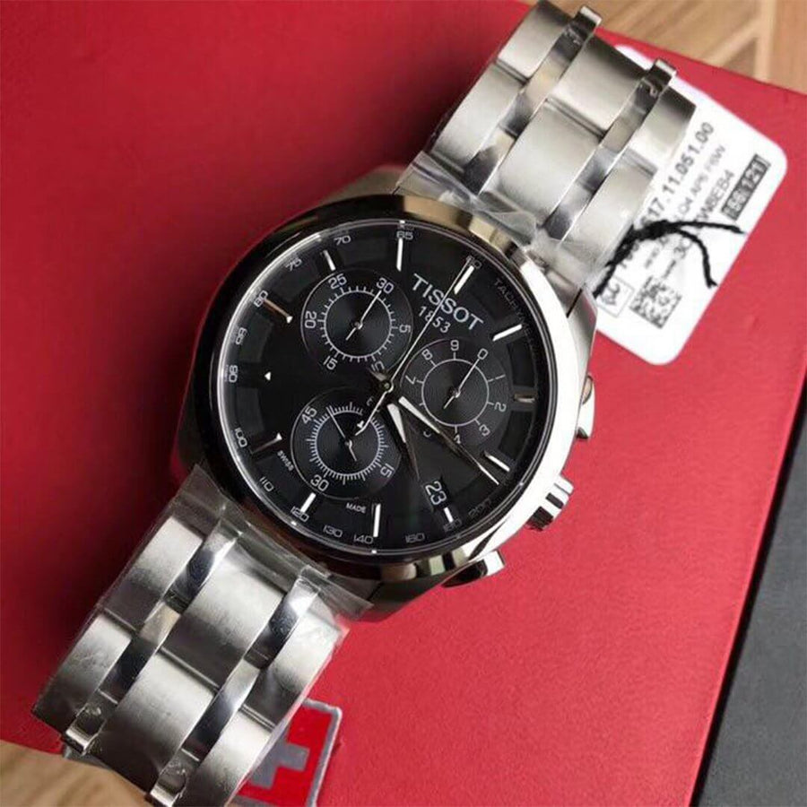 TISSOT Couturier T035.617.11.051.00 – Montre Homme – image 4