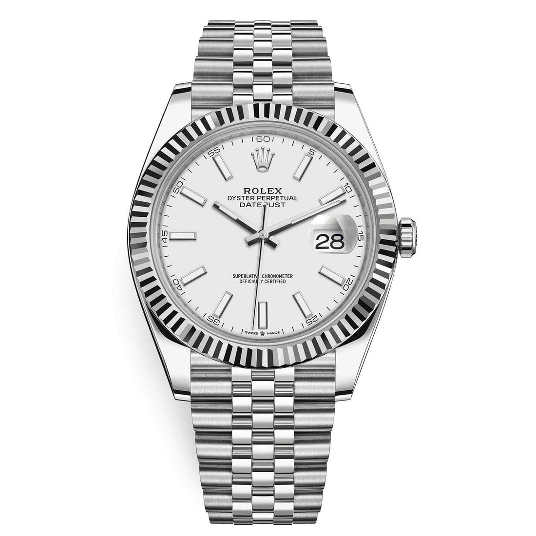RX Montre Datejust 41 Blanc Jubilé – Montre Homme – image 1
